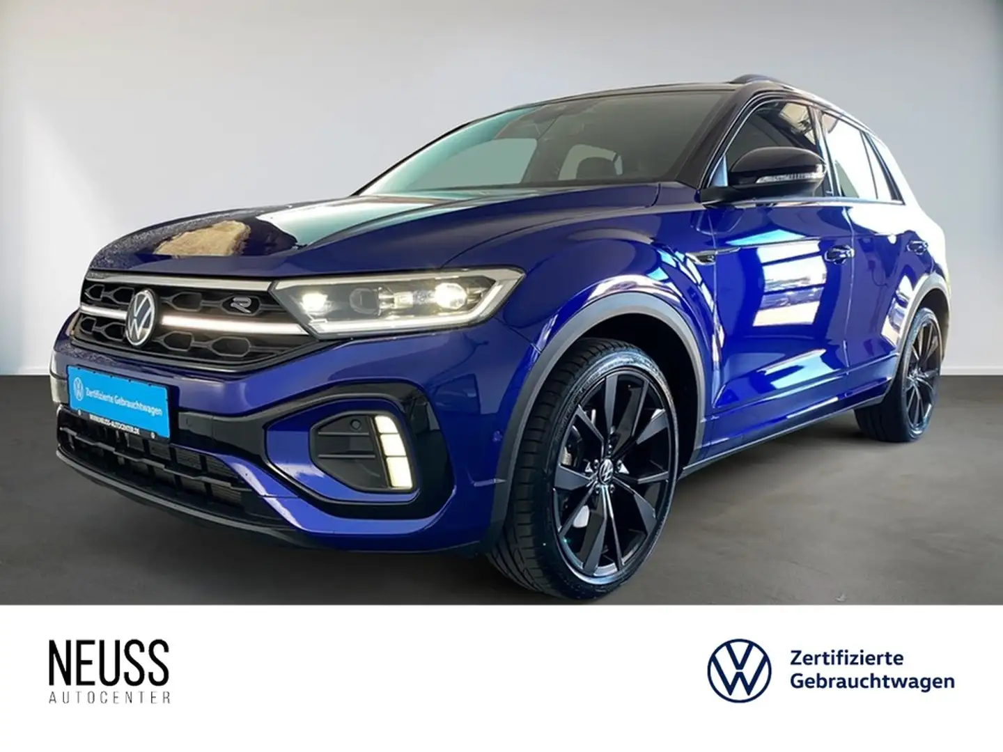 Volkswagen T-Roc 2.0 TSI DSG 4M R-Line AHK+RFK+PANO+IQ.DRIVE Blau - 1
