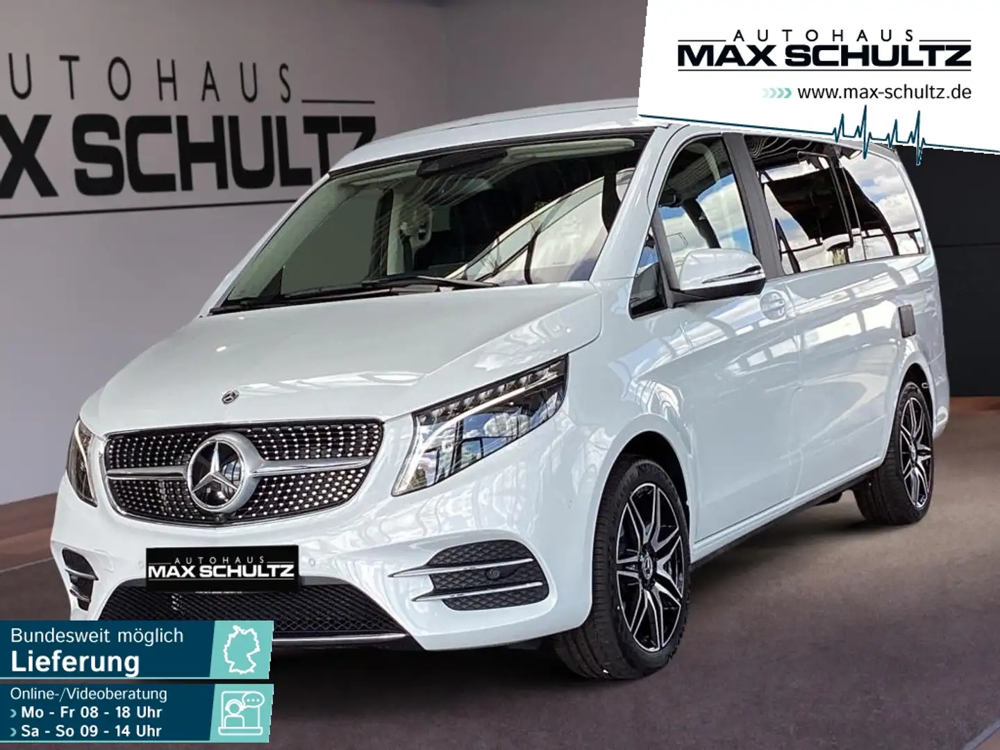 Mercedes-Benz V 300 300d 4M *SD*Navi*AHK*PDC*Sportp.*360 Wit - 1