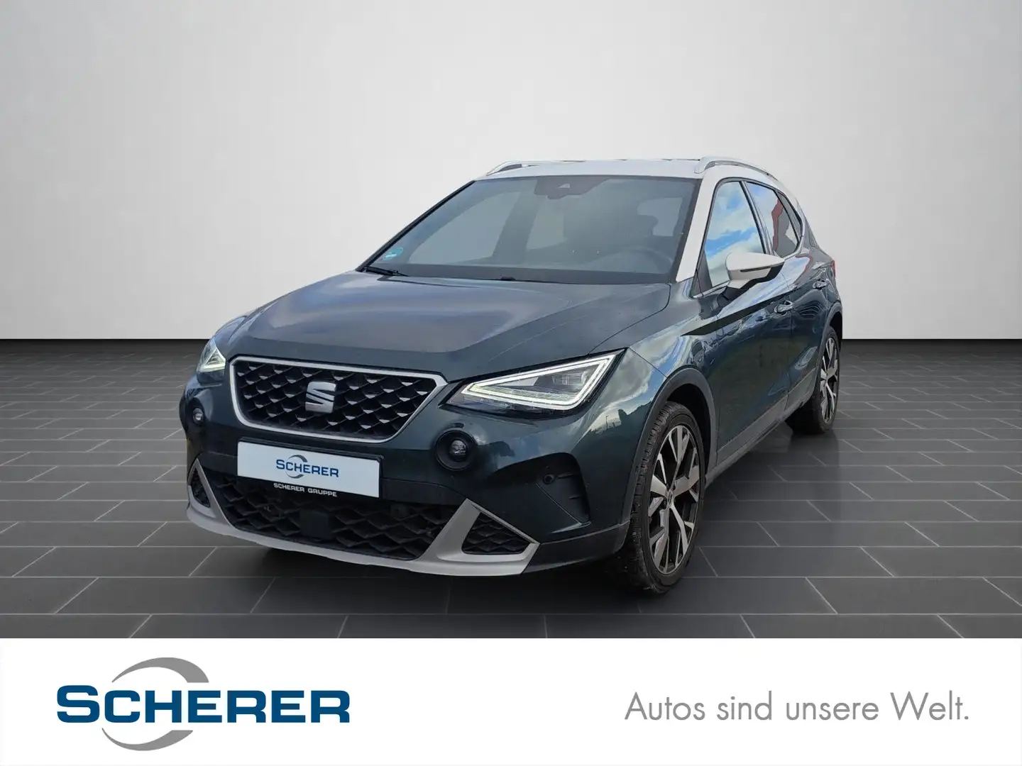 SEAT Arona 1.0 TSI LED RÜCKFAHRKAMERA NAVI Grün - 1