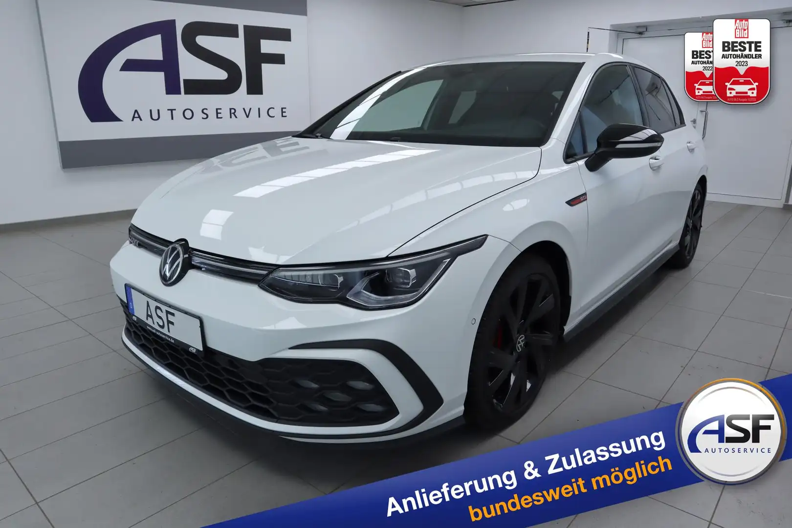 Volkswagen Golf GTI #ACC #Keyless #Kamera #LED #Navi #Sitzheizung #... White - 1