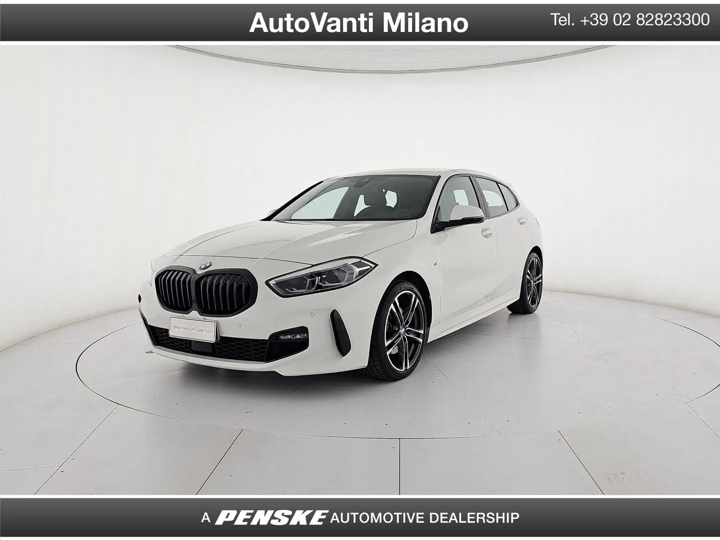 BMW 118 118d 5p. Msport Blanc - 1