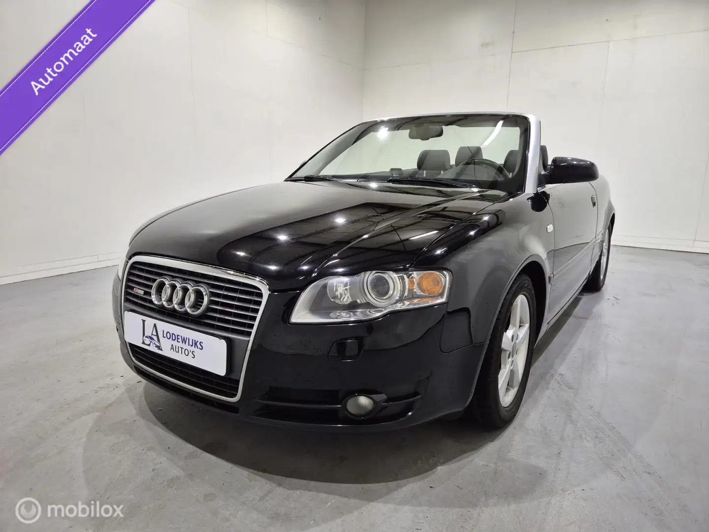 Audi A4 Cabriolet 2.0 TFSI Pro Line Zwart - 2
