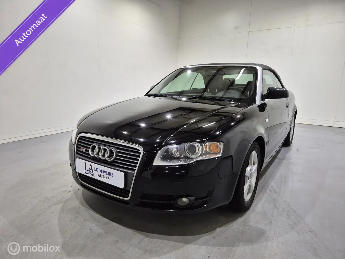 Audi A4 Cabriolet 2.0 TFSI Pro Line Zwart - 1