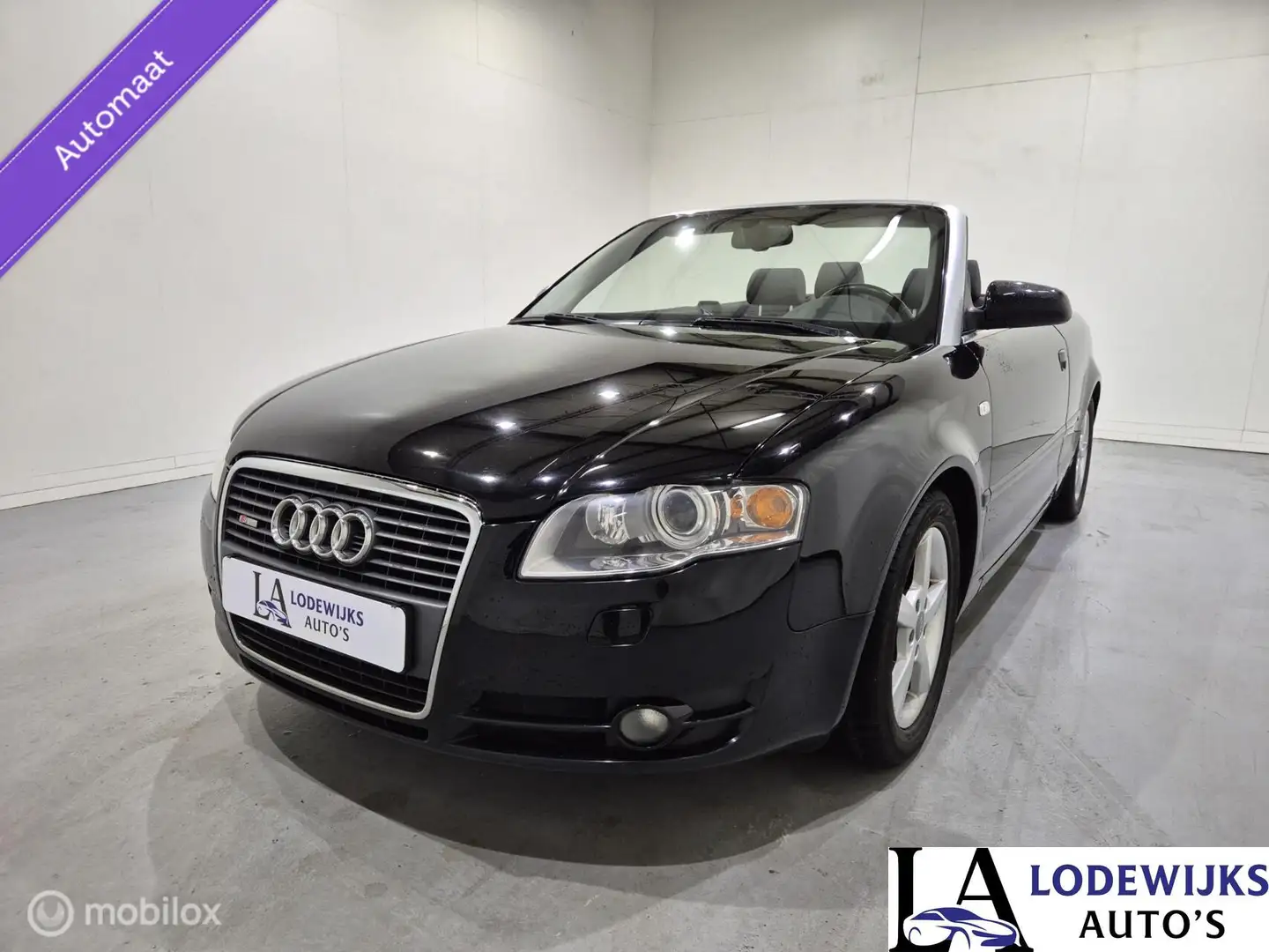 Audi A4 Cabriolet 2.0 TFSI Pro Line Zwart - 2