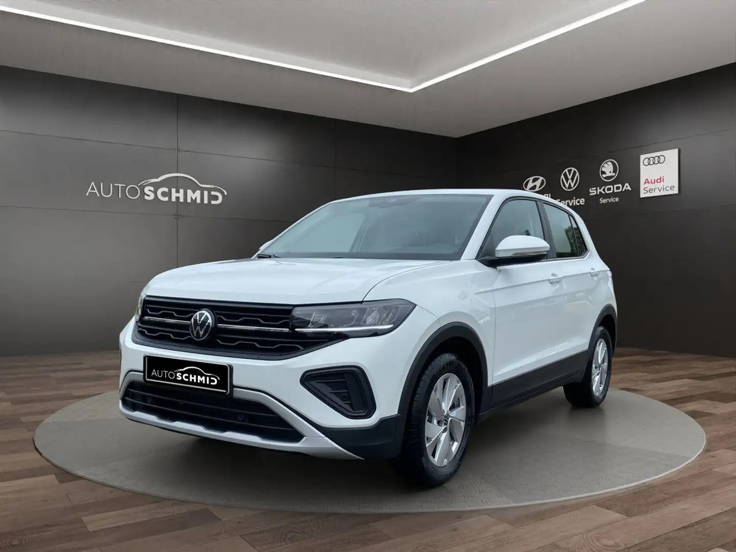 Volkswagen T-Cross 1.0 TSI ACC PDC Klima 3 Jahre Garantie Wit - 1