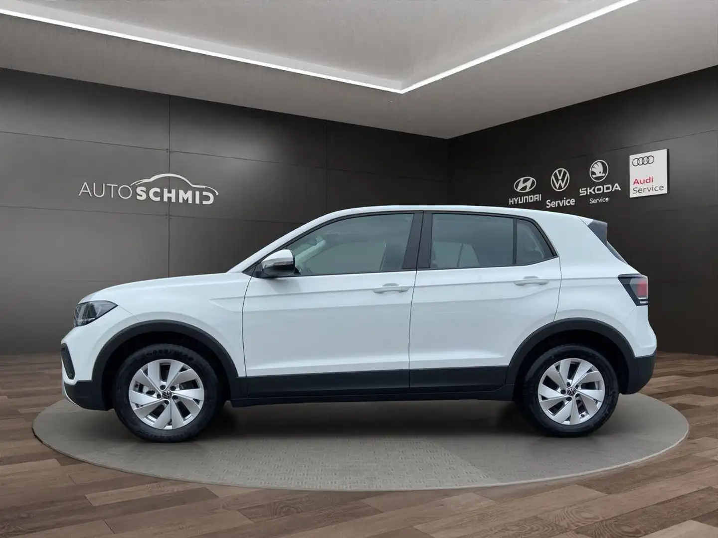 Volkswagen T-Cross 1.0 TSI ACC PDC Klima 3 Jahre Garantie Wit - 2