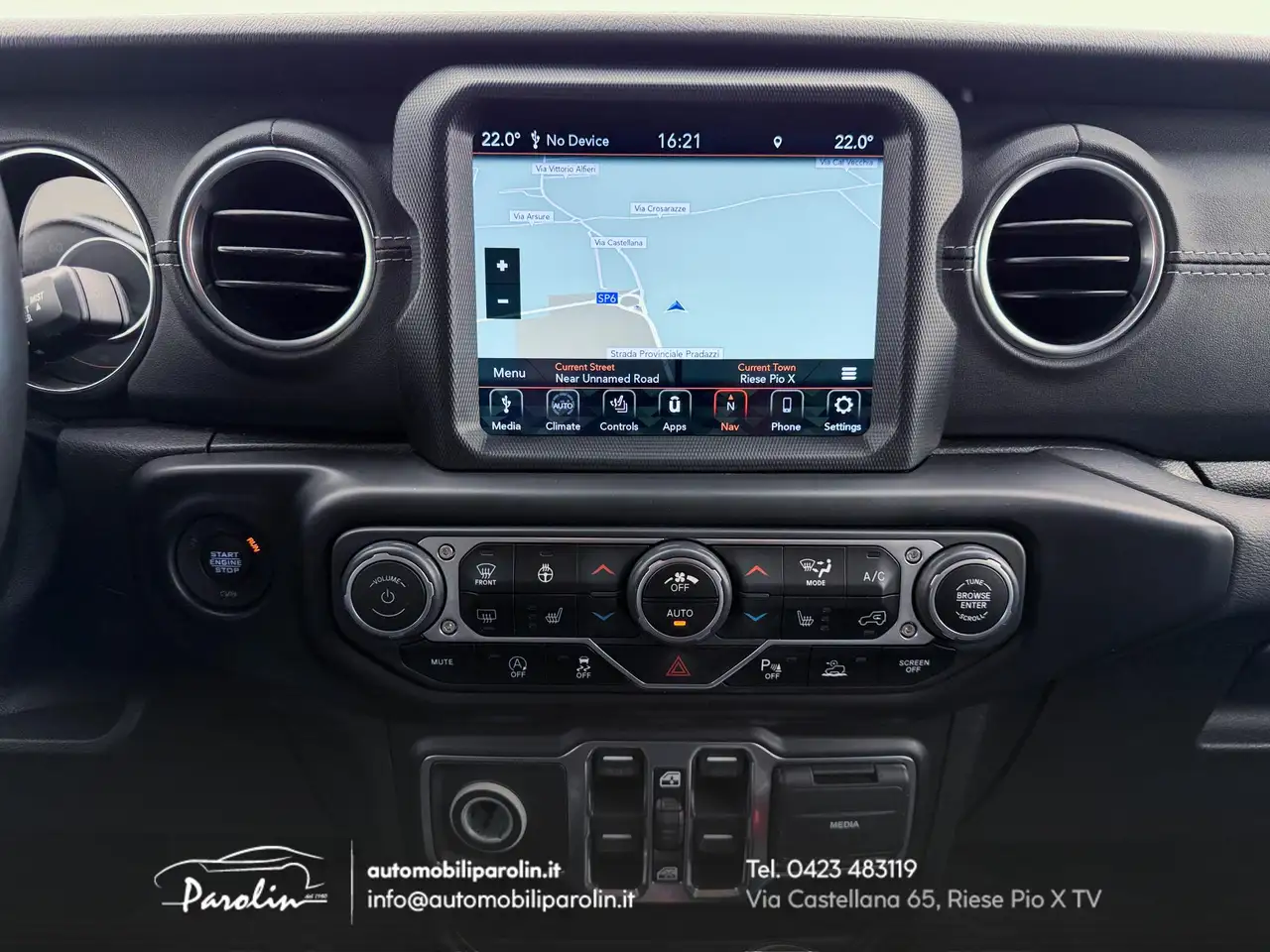 Jeep Gladiator 3.0 V6 Overland 4wd +IVA Autocarro N1 Gancio-Pelle 28