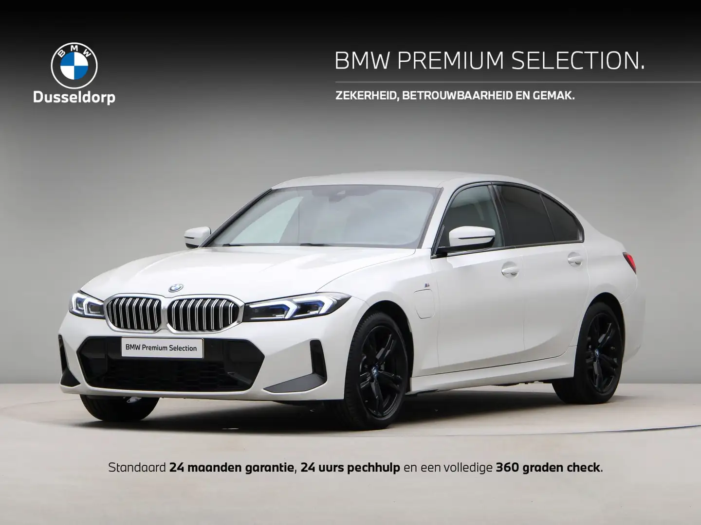 BMW 320 3 Serie 320e Sedan M-Sport Aut Hybrid Blanc - 1