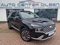 Hyundai SANTA FE 1.6 HEV SHINE 1e eigenaar FULL option Noir - thumbnail 1