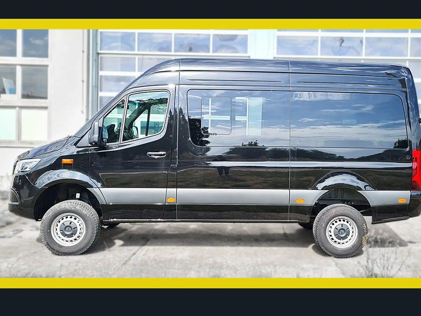 Mercedes-Benz Sprinter Allrad 419 CDI Sprinter Capmer 4x4 HA 9G-TRO. LED Noir - 1
