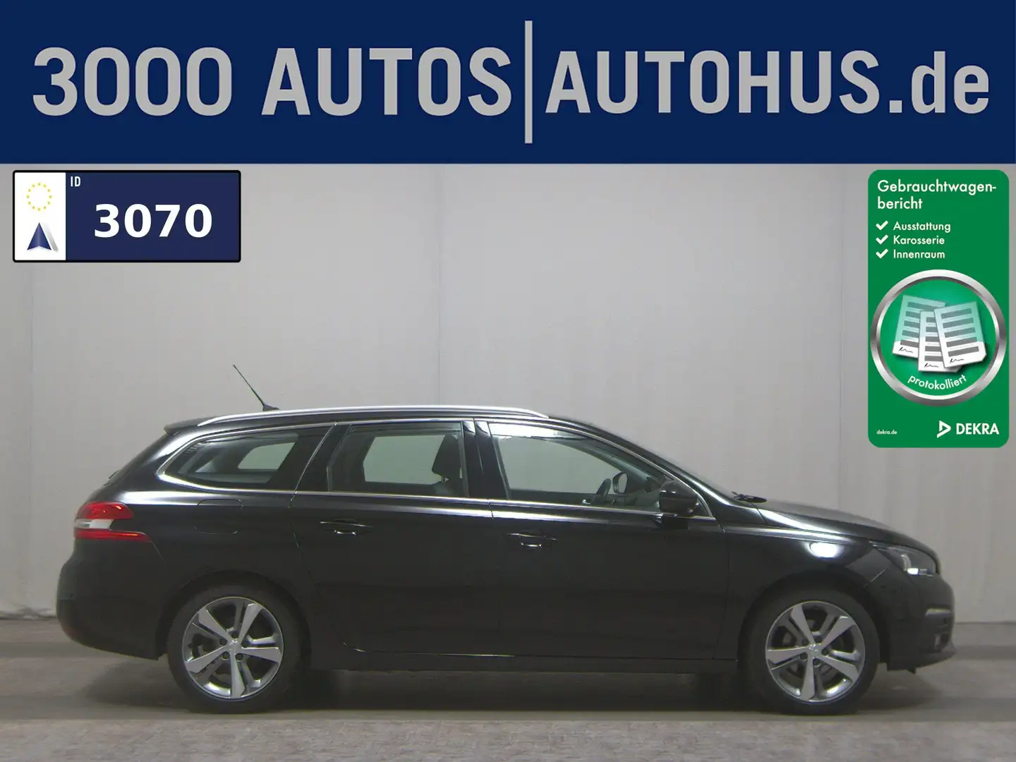 Peugeot 308 1.5 BlueHDi 130 Business-Line Navi LED RfK Schwarz - 1