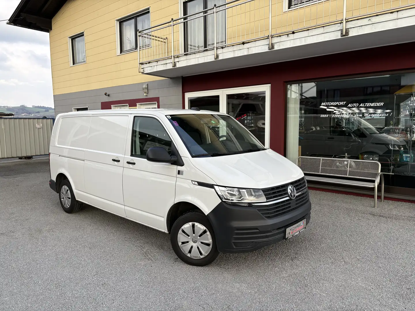 Volkswagen T6.1 Transporter Kasten LR 2,0 TDI *CARPLAY|NEUES MODELL* Blanco - 1