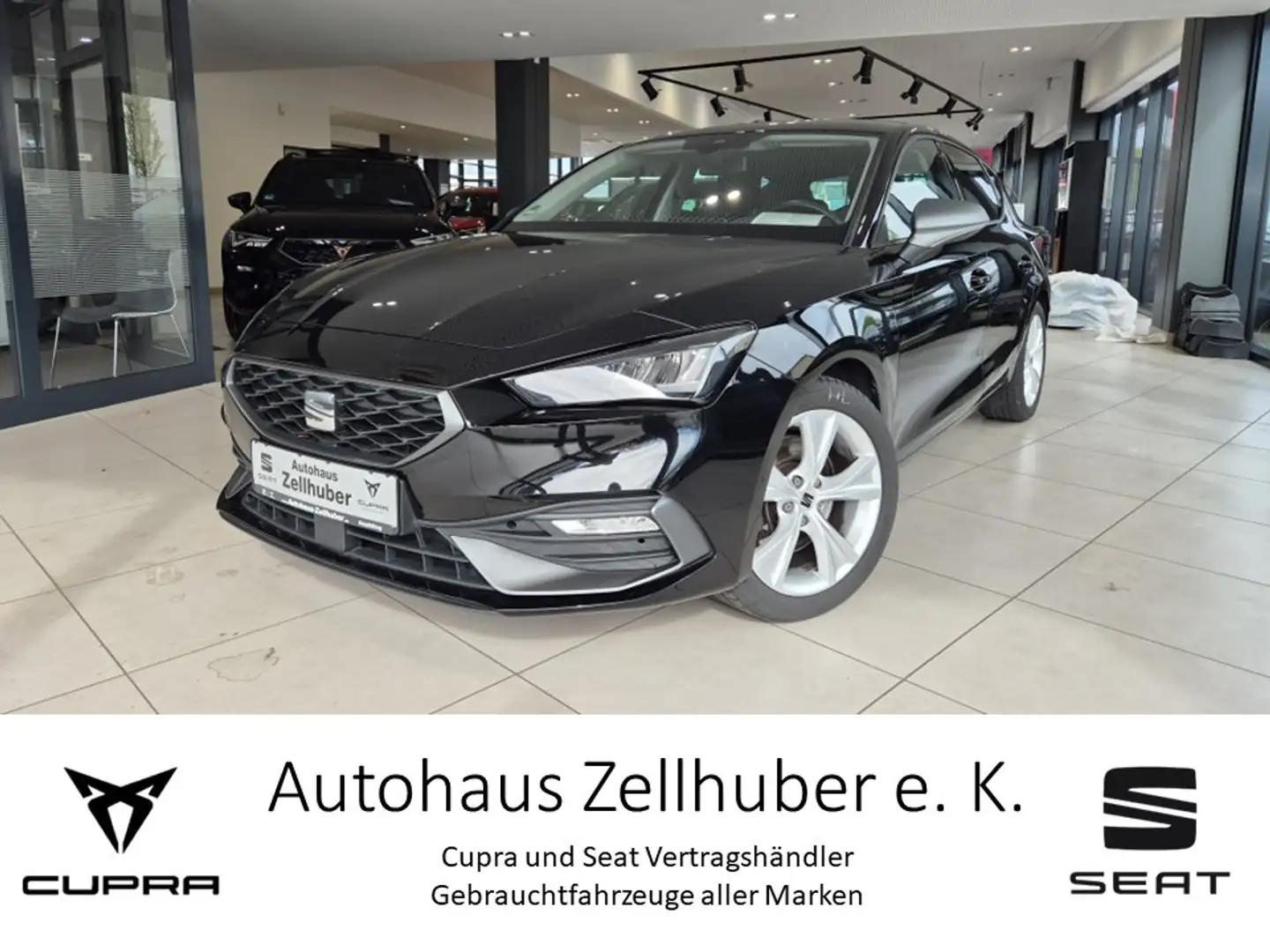 SEAT Leon 2.0 TSI DSG FR *Navi*Full Link*LED* Schwarz - 1