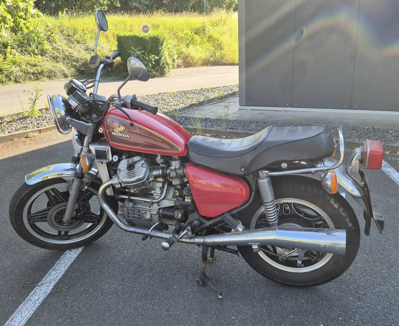 Honda CX 500 CX500C "Güllepumpe" Rouge - 2