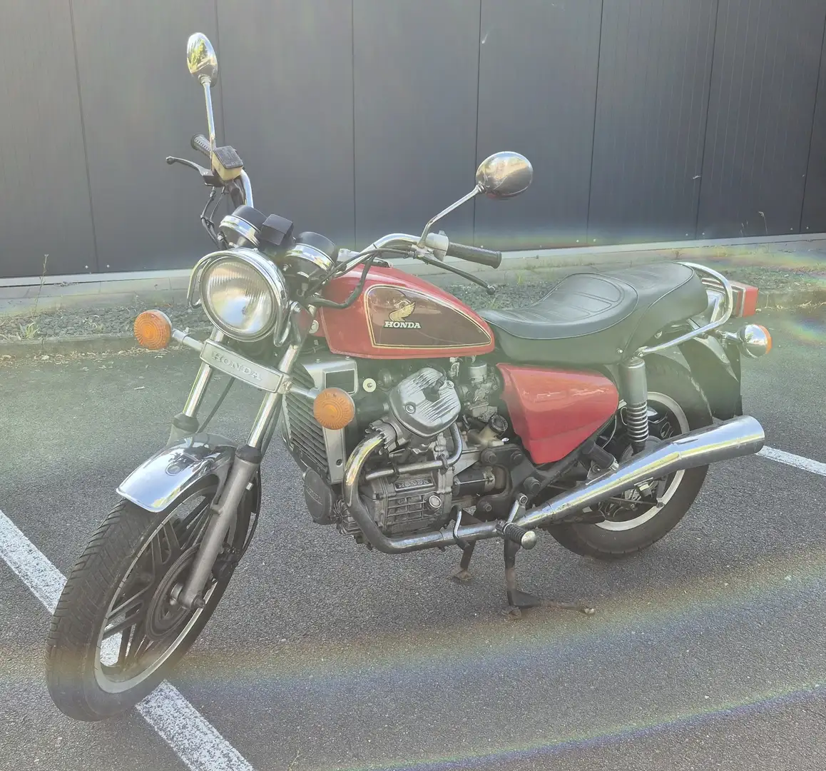 Honda CX 500 CX500C "Güllepumpe" Rouge - 1