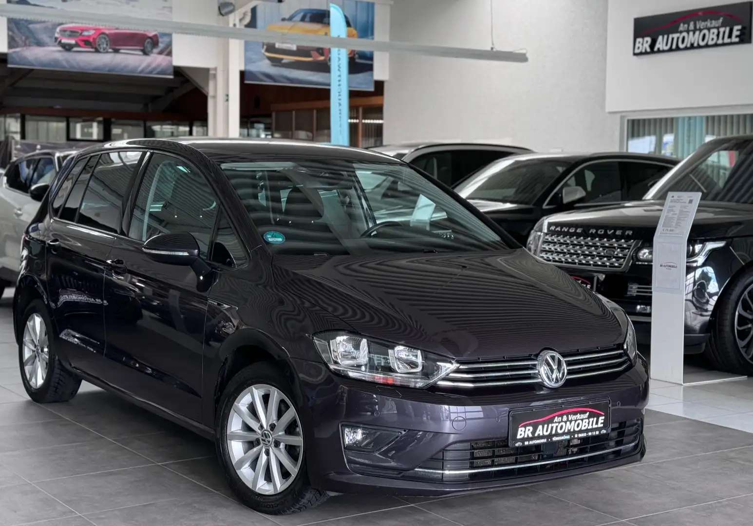Volkswagen Golf Sportsvan Lounge*AHK*Standheizung*lückenlos Vw Scheckheft Grijs - 1
