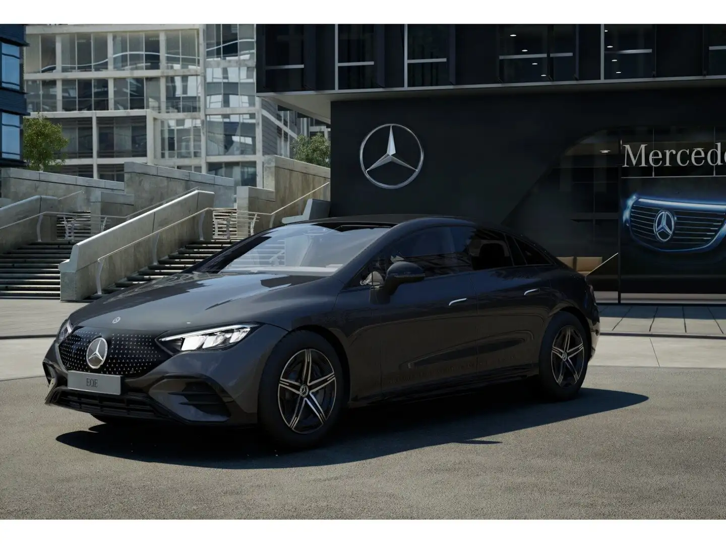 Mercedes-Benz EQE 350 AMG AHK Kamera Night Vorrüst.Distronic Grau - 2