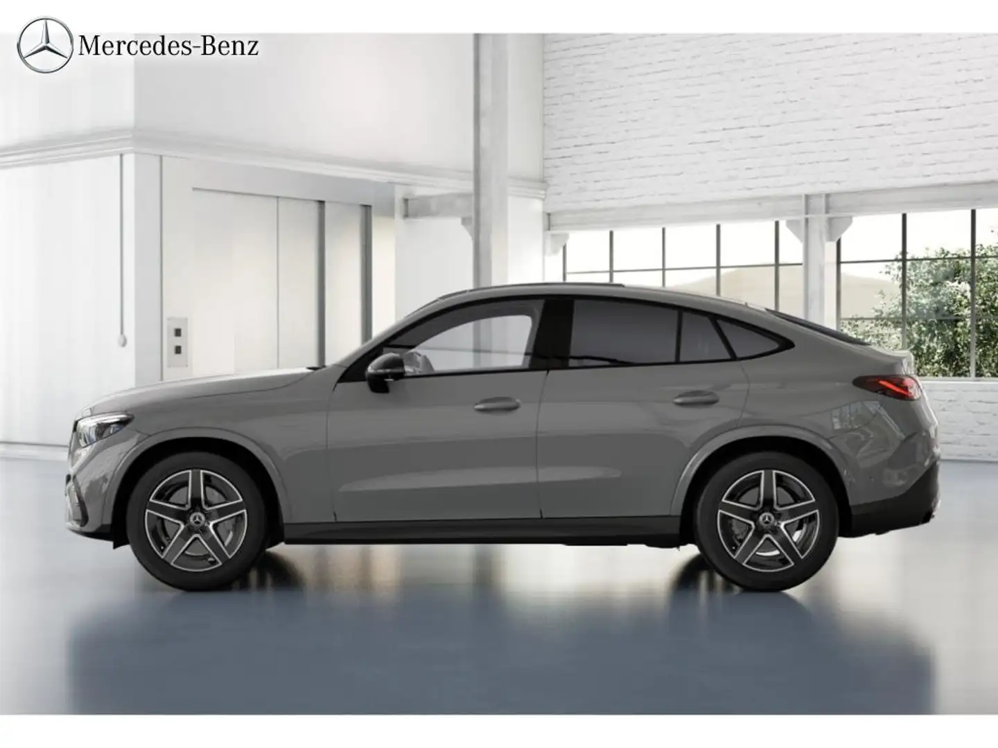 Mercedes-Benz GLC 300 d 4M Coupé AMG MBUX+360°+D-LED+AHK+Pano Grigio - 2