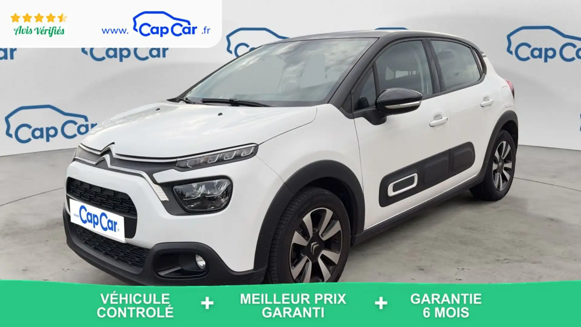 Citroen C3 1.2 PureTech 83 Shine - 5 places Blanc - 1