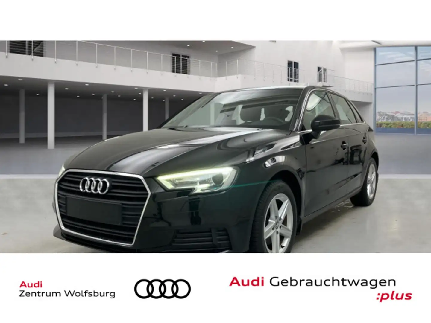 Audi A3 1.0TFSI S tronic AHK/NAVI/XENON/APS Schwarz - 1