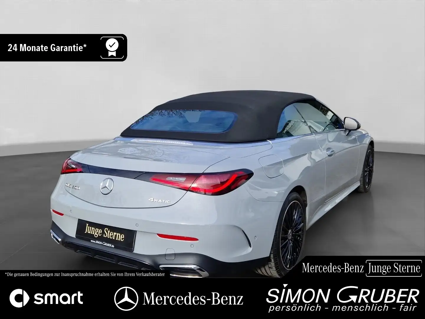 Mercedes-Benz CLE 200 4M Cabrio AMG Night Leder Burm DigiLight Grau - 2
