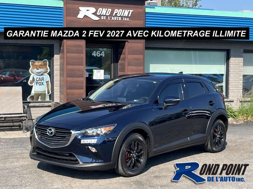 2022 Mazda CX-3 GS AWD BALANCE DE GARANTIE MAZDA