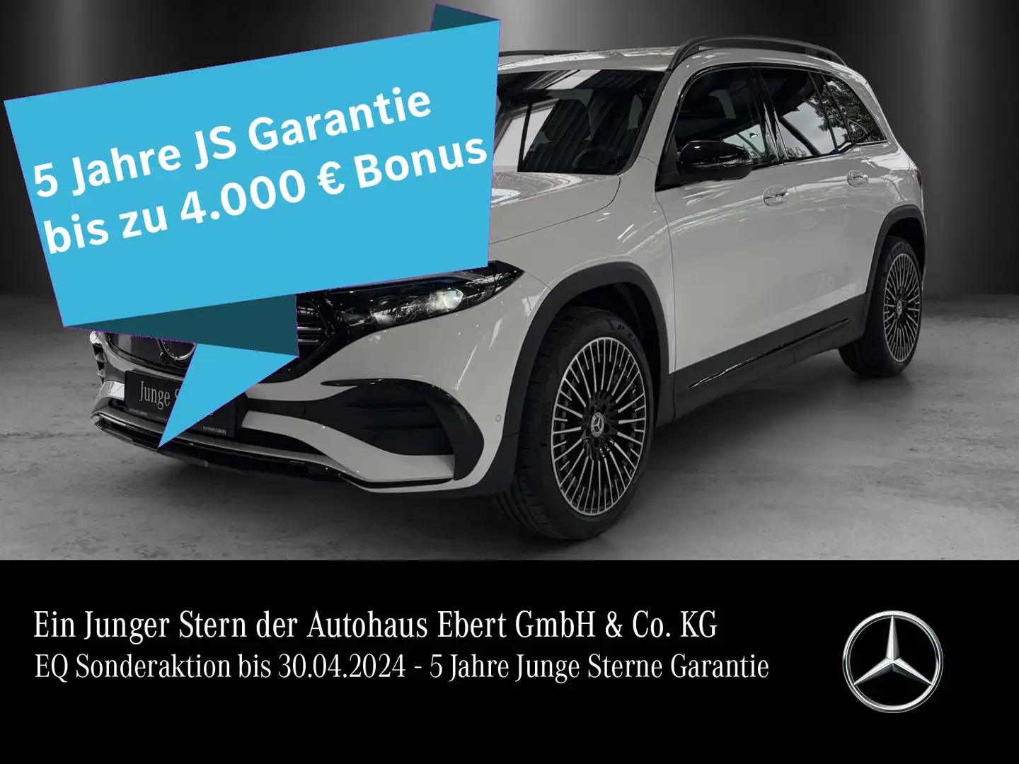Mercedes-Benz EQB 300 EQB350 AMG Prem DISTRO Night Memo KeyGo 20"Leder Alb - 1