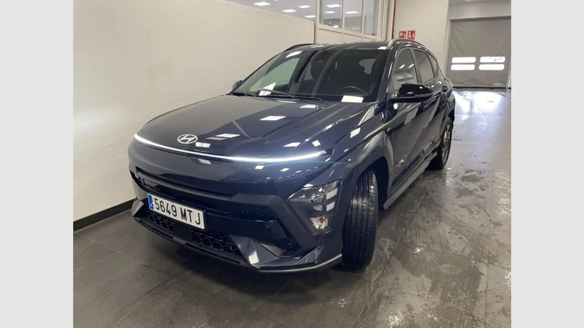 Hyundai KONA HEV 1.6 GDI Nline DT Azul - 2