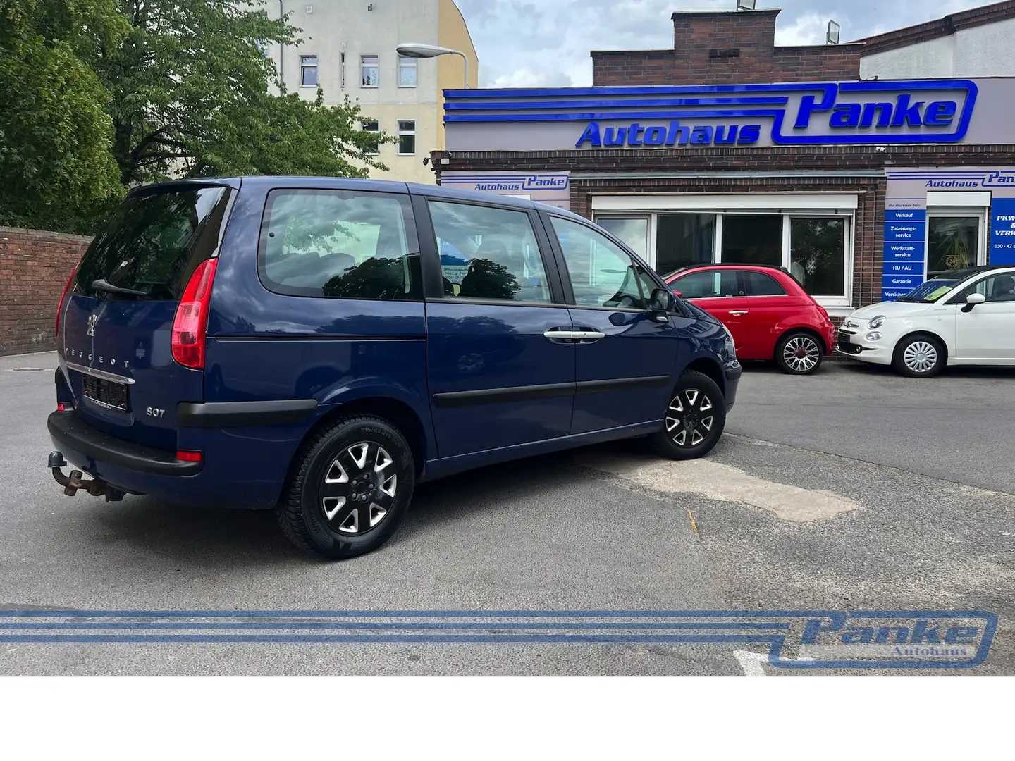 Peugeot 807 Family 2.0*AHK*Klima*Tempo*Radio/CD* Azul - 2