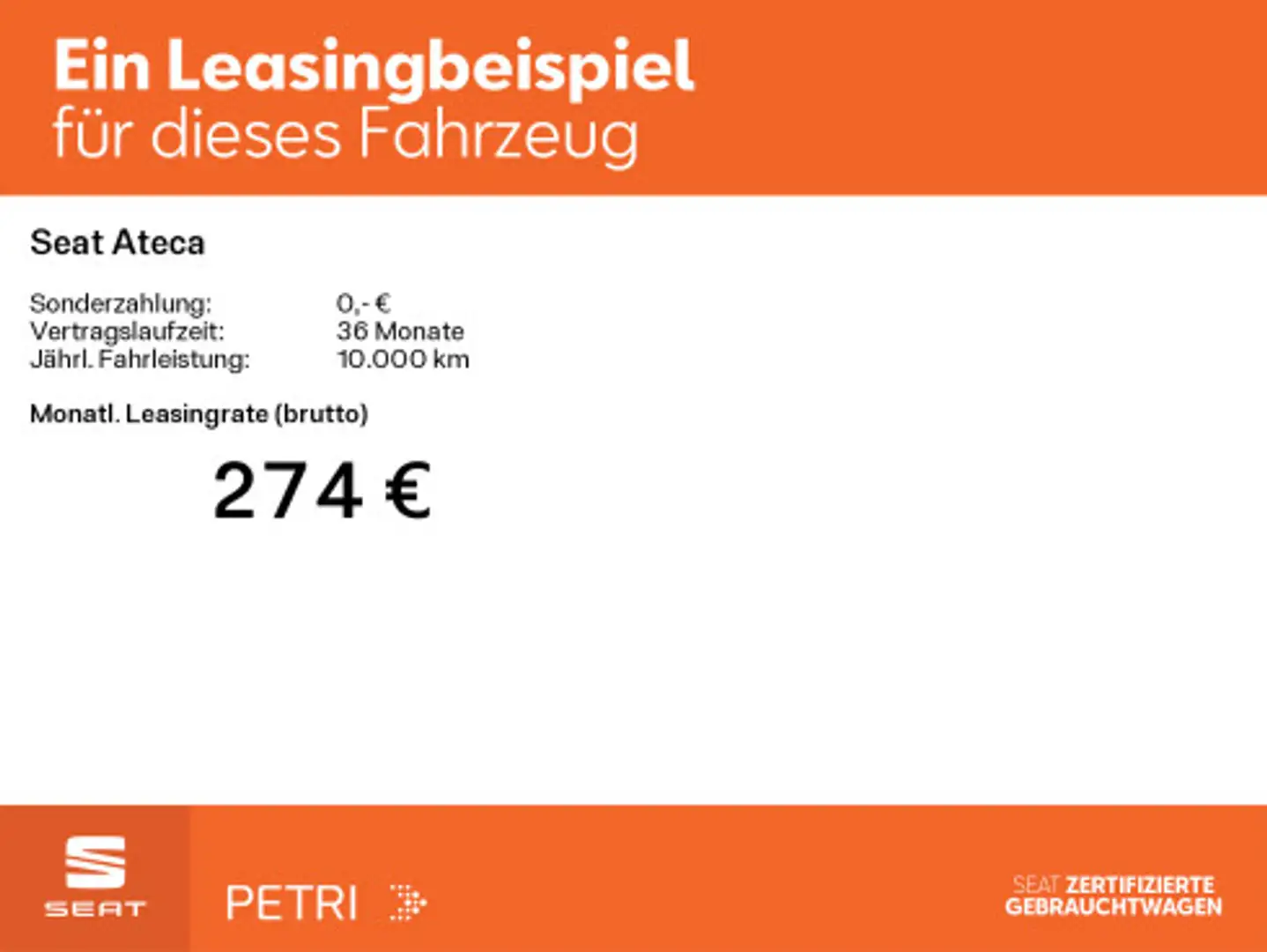 SEAT Ateca Xperience 1.5 TSI DSG AHK*RFK*2025*LED*Nav Blanc - 2