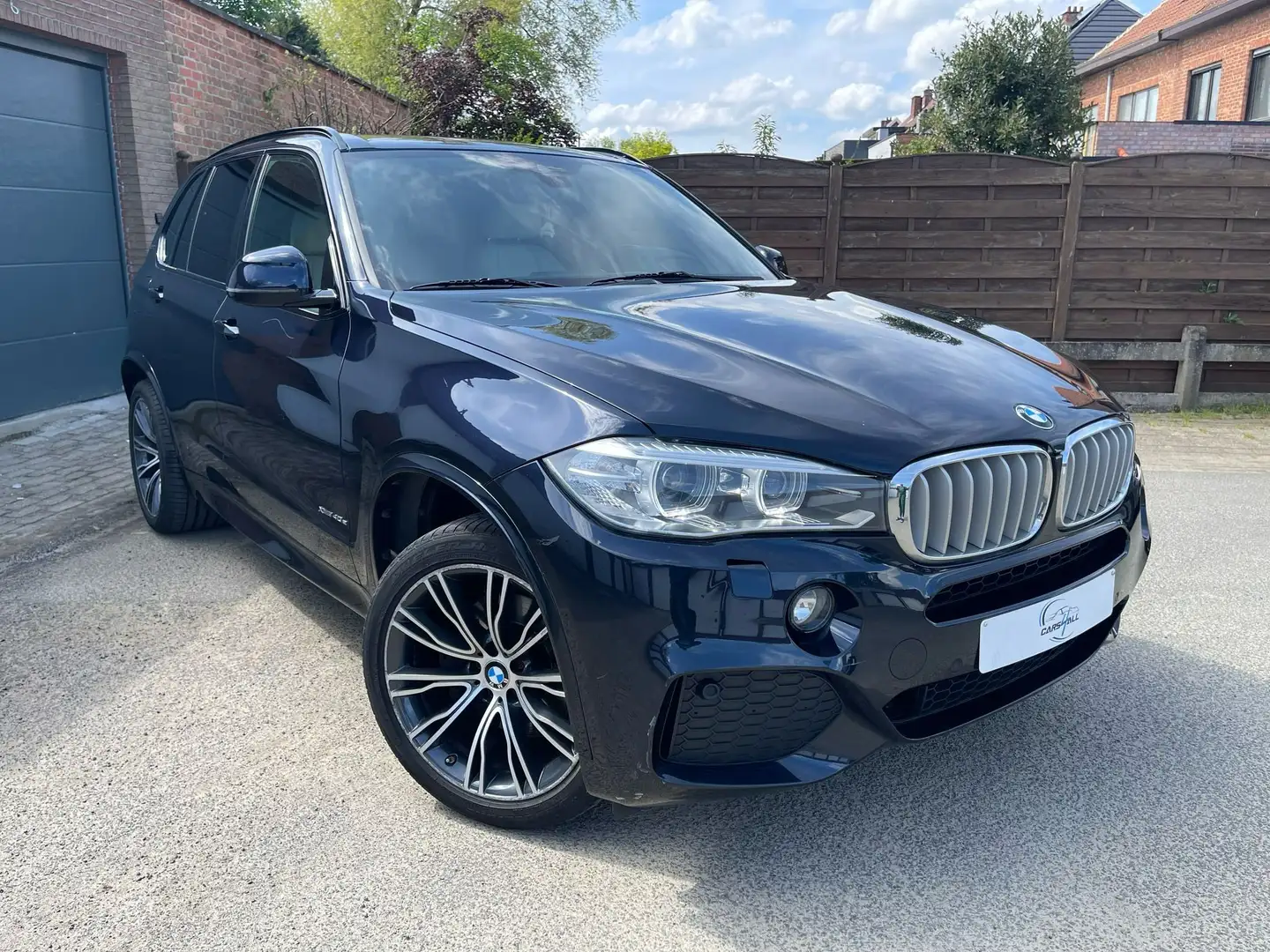 BMW X5 2.0AS xDrive40e Plug-In Hybrid - MPack- PDC - Bleu - 1