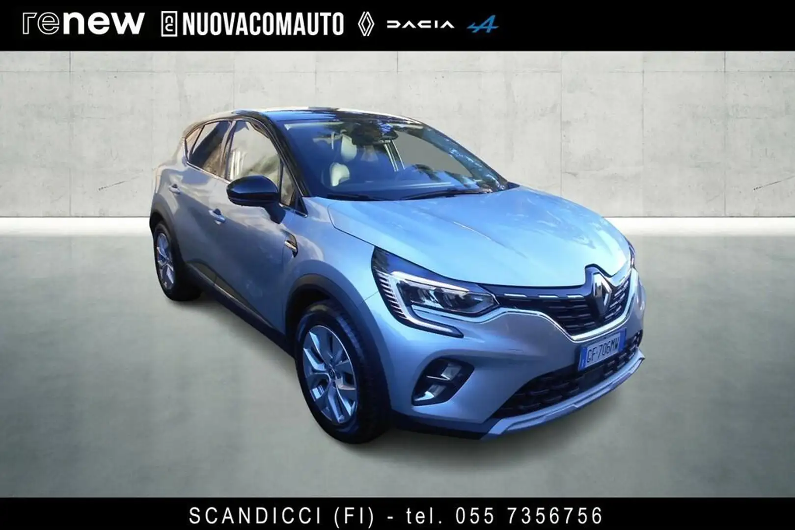 Renault Captur 1.0 tce Intens Gpl 100cv my21 Gris - 2