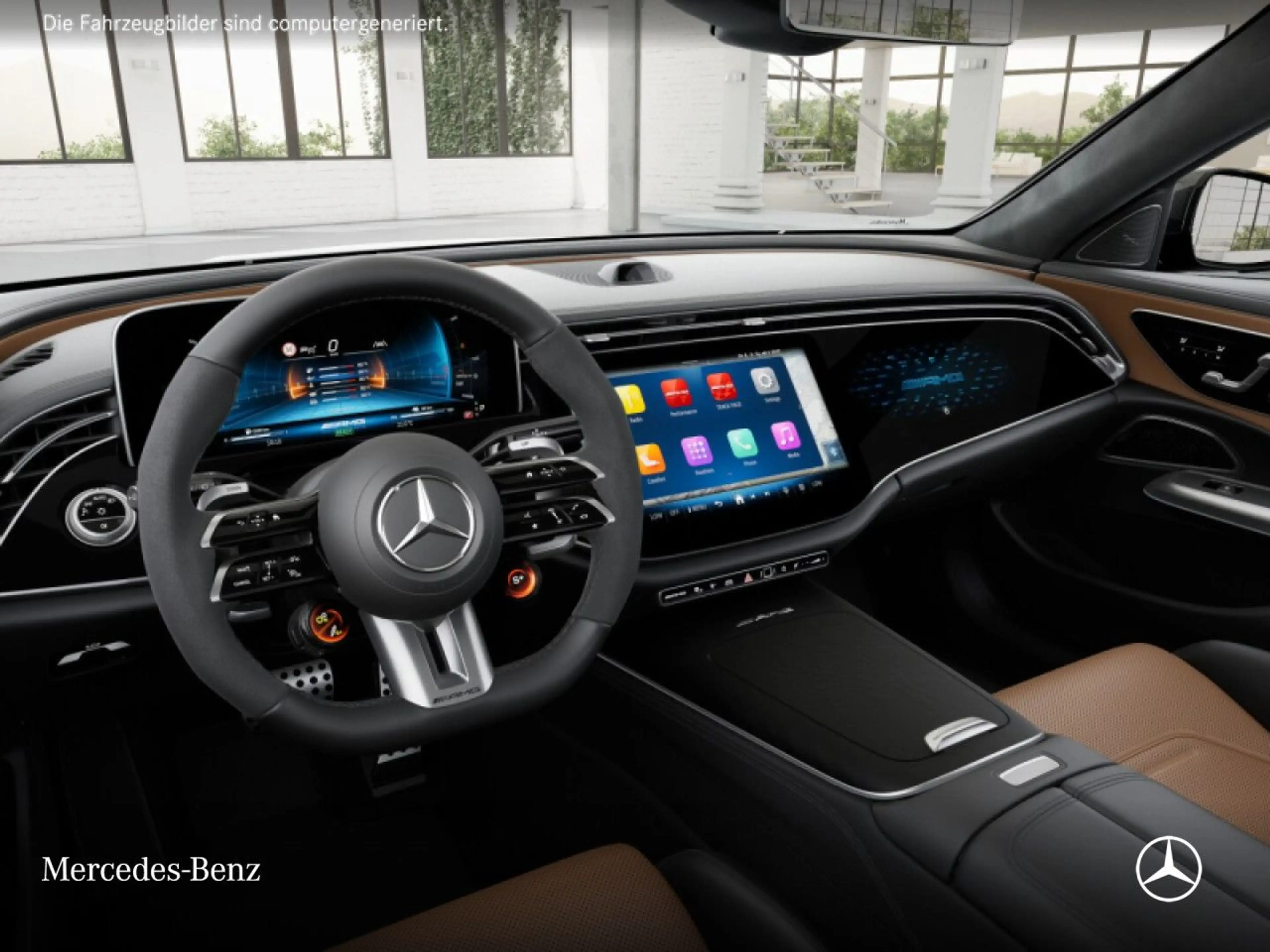 Mercedes-Benz E 53 AMG T 4M Hybrid Carbon Perf-Sitze Fahrass HUD — photo 9