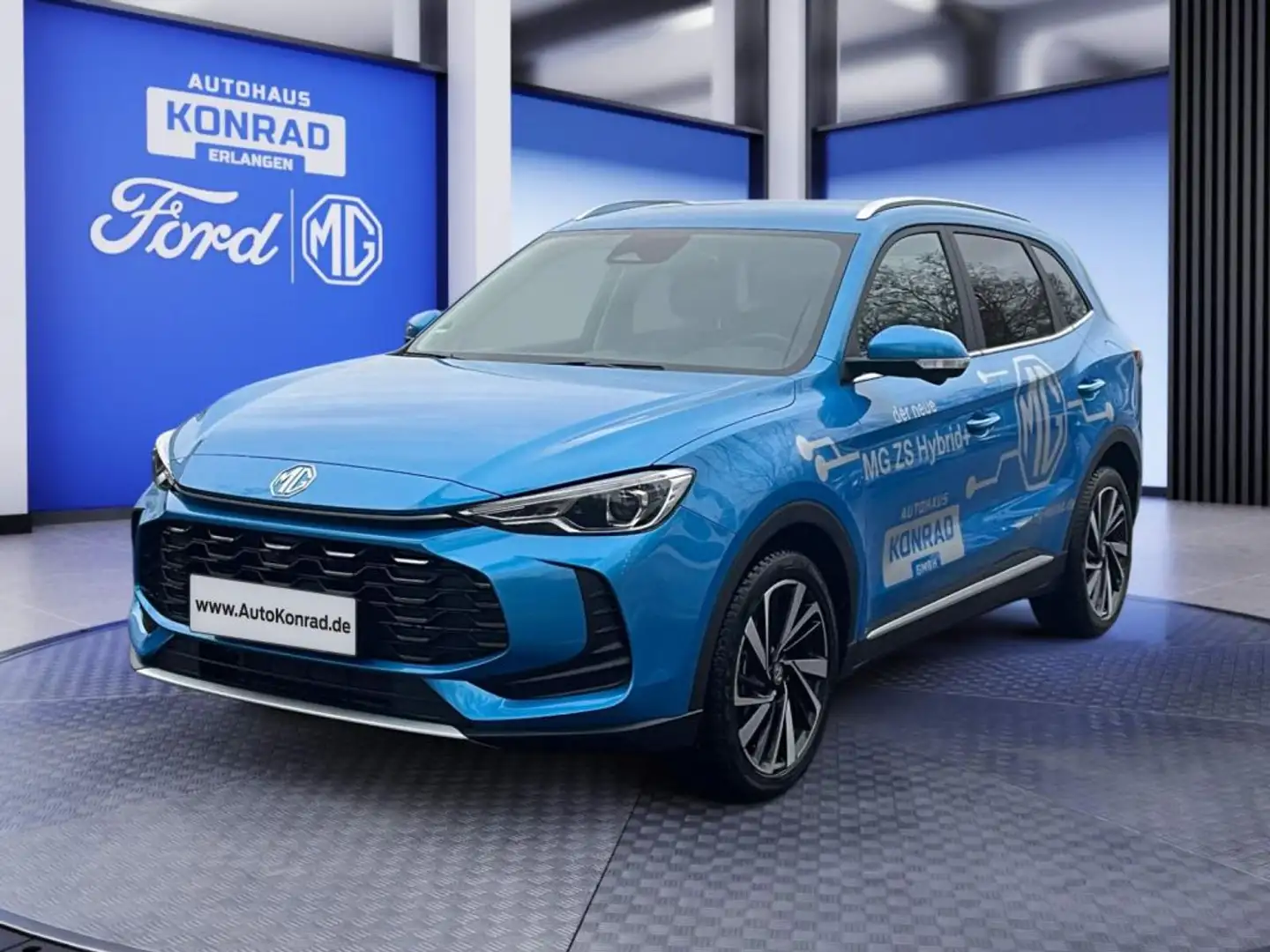 MG ZS Hybrid+ Luxury *360° Kamera°*LED*ACC*ADAS* Blau - 1