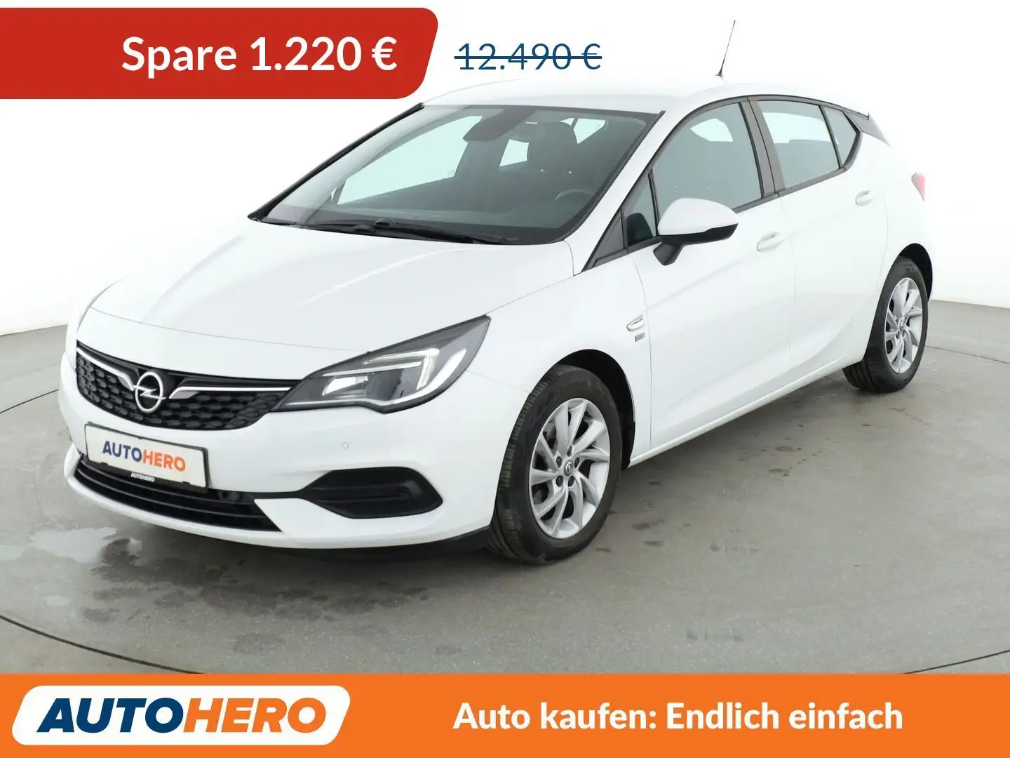 Opel Astra 1.2 Turbo 120 Jahre Start/Stop*TEMPO*PDC*SHZ* Weiß - 1