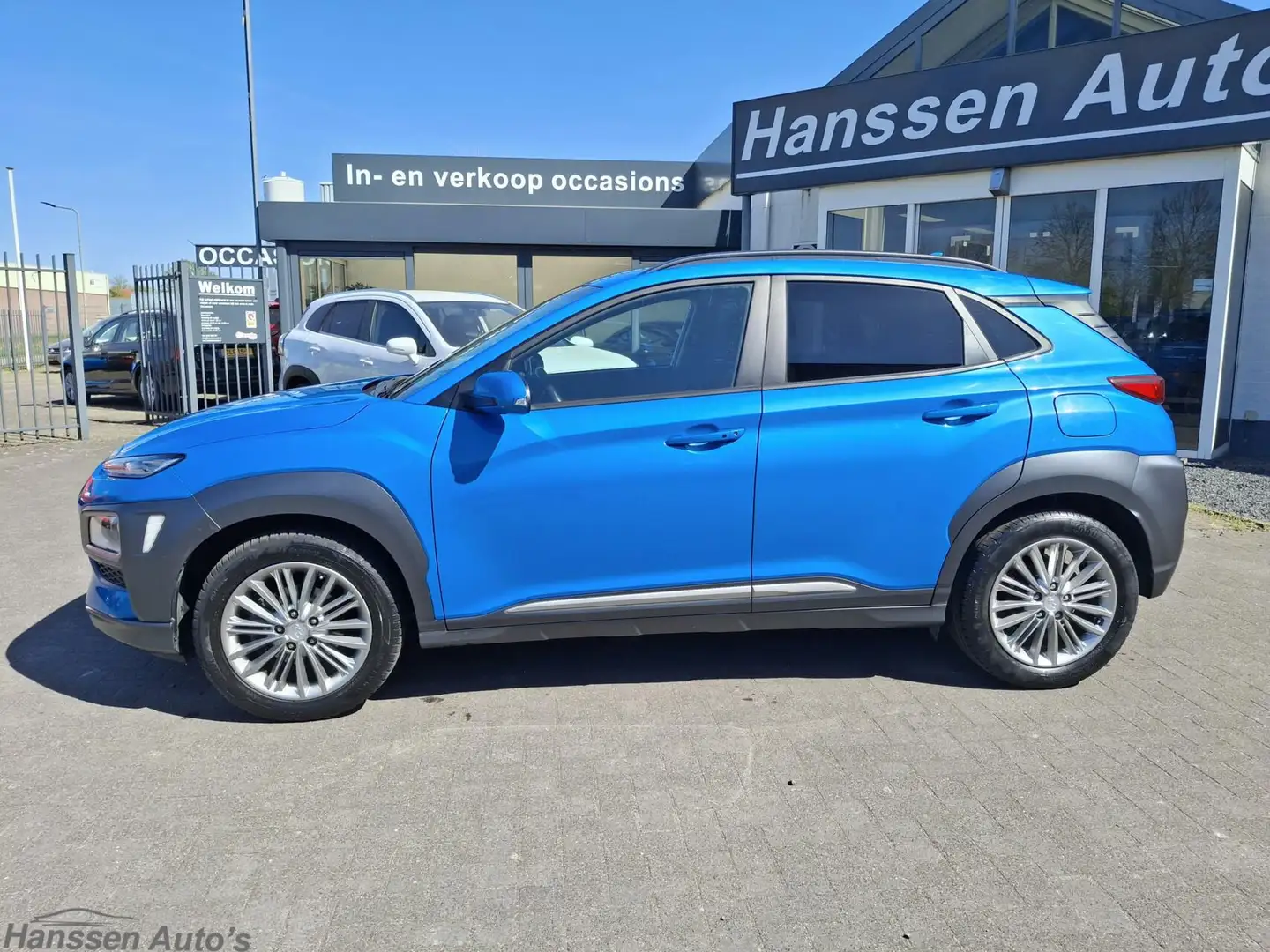 Hyundai KONA 1.0 T-GDI Comfort Navi camera trekhaak Modrá - 2