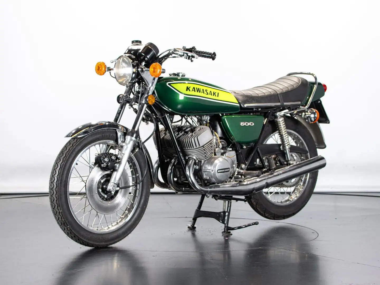 Kawasaki 500 H1 MACH III Verde - 1