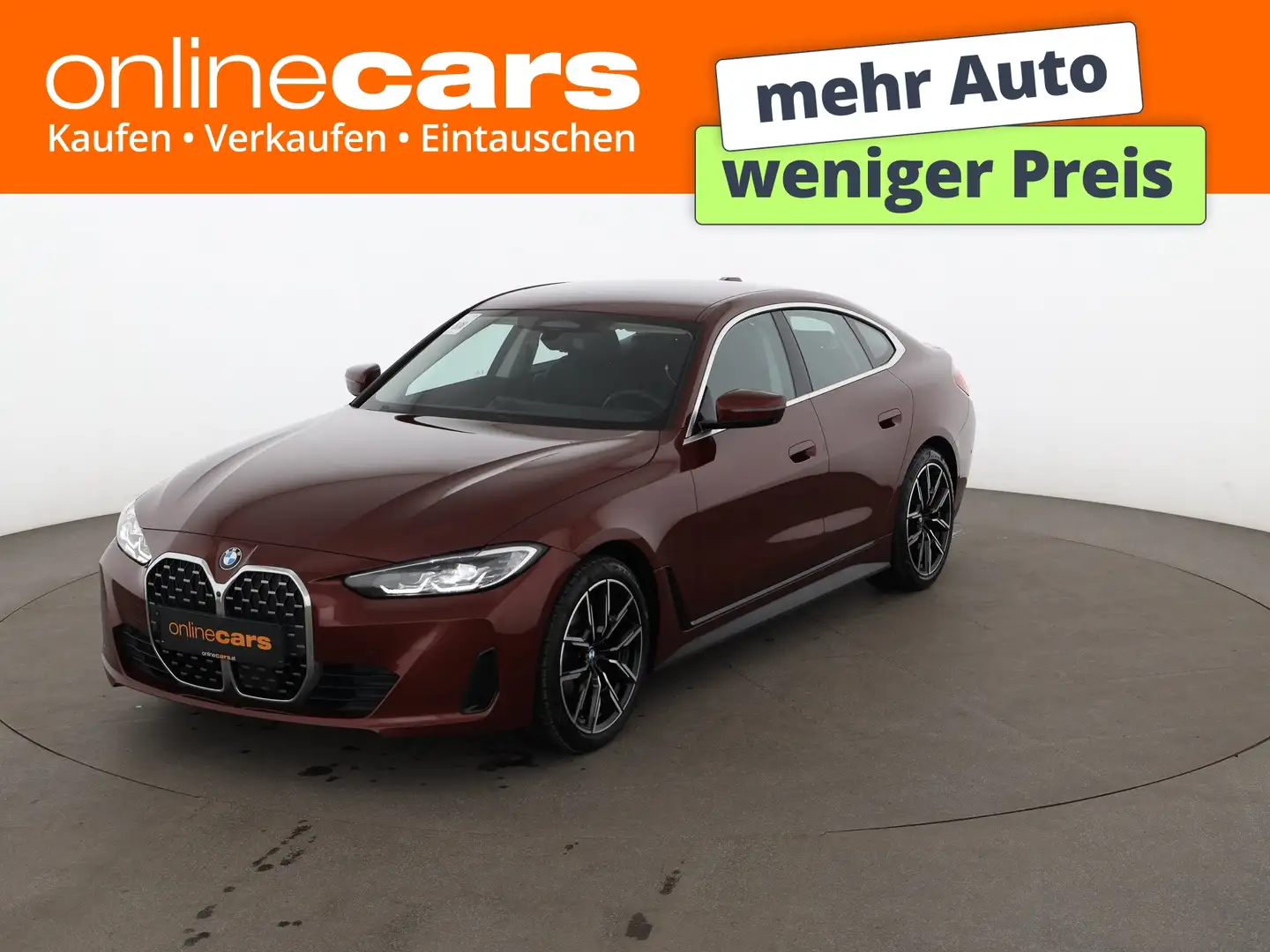 BMW 420 d Gran Coupe xDrive Aut LED 360-CAM AHK RADAR Rot - 1