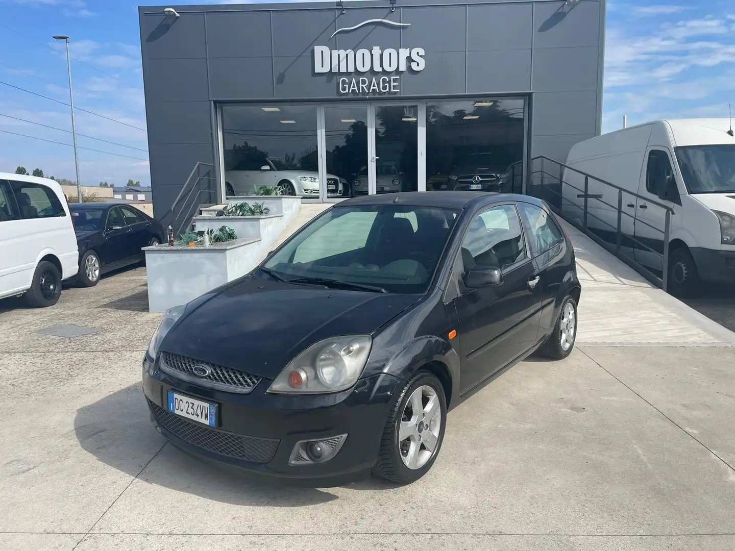 Ford Fiesta Fiesta 3p 1.4 tdci Titanium-UNICAPROPRIETARIA- Nero - 1