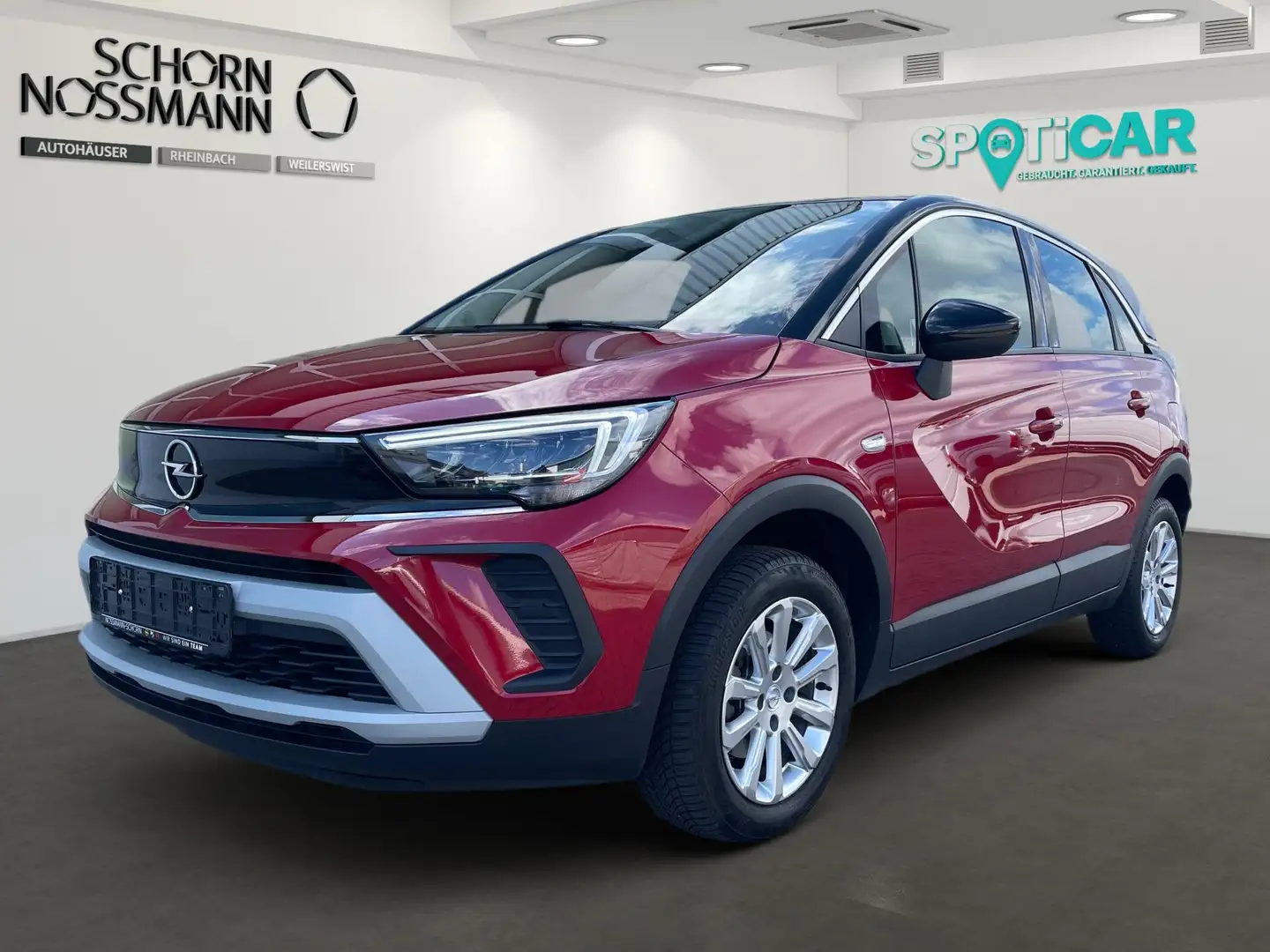 Opel Crossland CROSSLAND ELEGANCE 1.2T AT NAVI+WINTERPAKET+KAMERA Rouge - 1