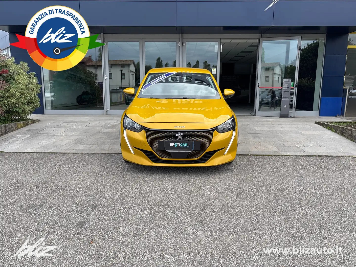 Peugeot e-208 allure 100kw my20 Jaune - 2