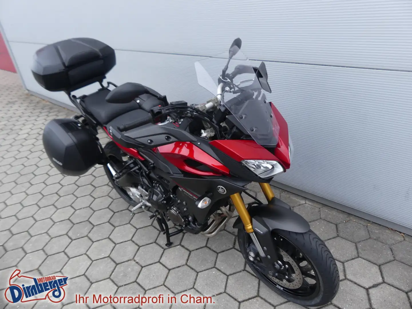 Yamaha Tracer 9 MT-09 Tracer 900 Koffer + Topcase Rouge - 2