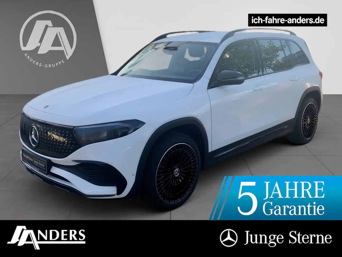 Mercedes-Benz EQB 350 4M AMG+MBUX+Night+Distr+LED+Kam+EASY-P. Weiß - 1