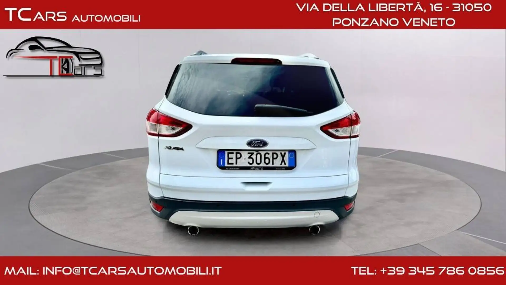 Ford Kuga 2.0 - 4WD - AUTOMATICA CERTIFICATA FORD Blanc - 1