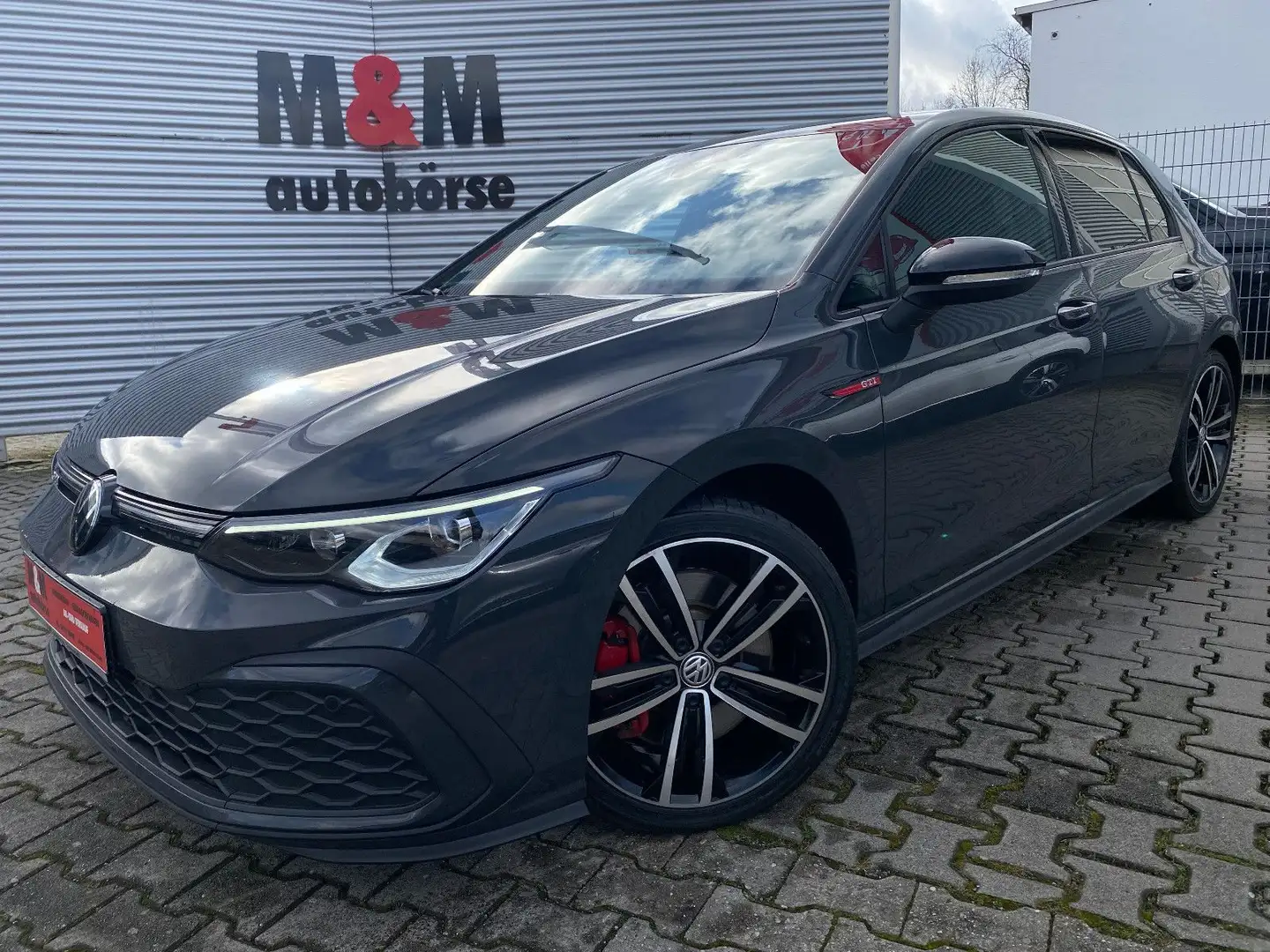 Volkswagen Golf VIII GTI ACC/Virtual/Assistenz/BlackStyle Gris - 1