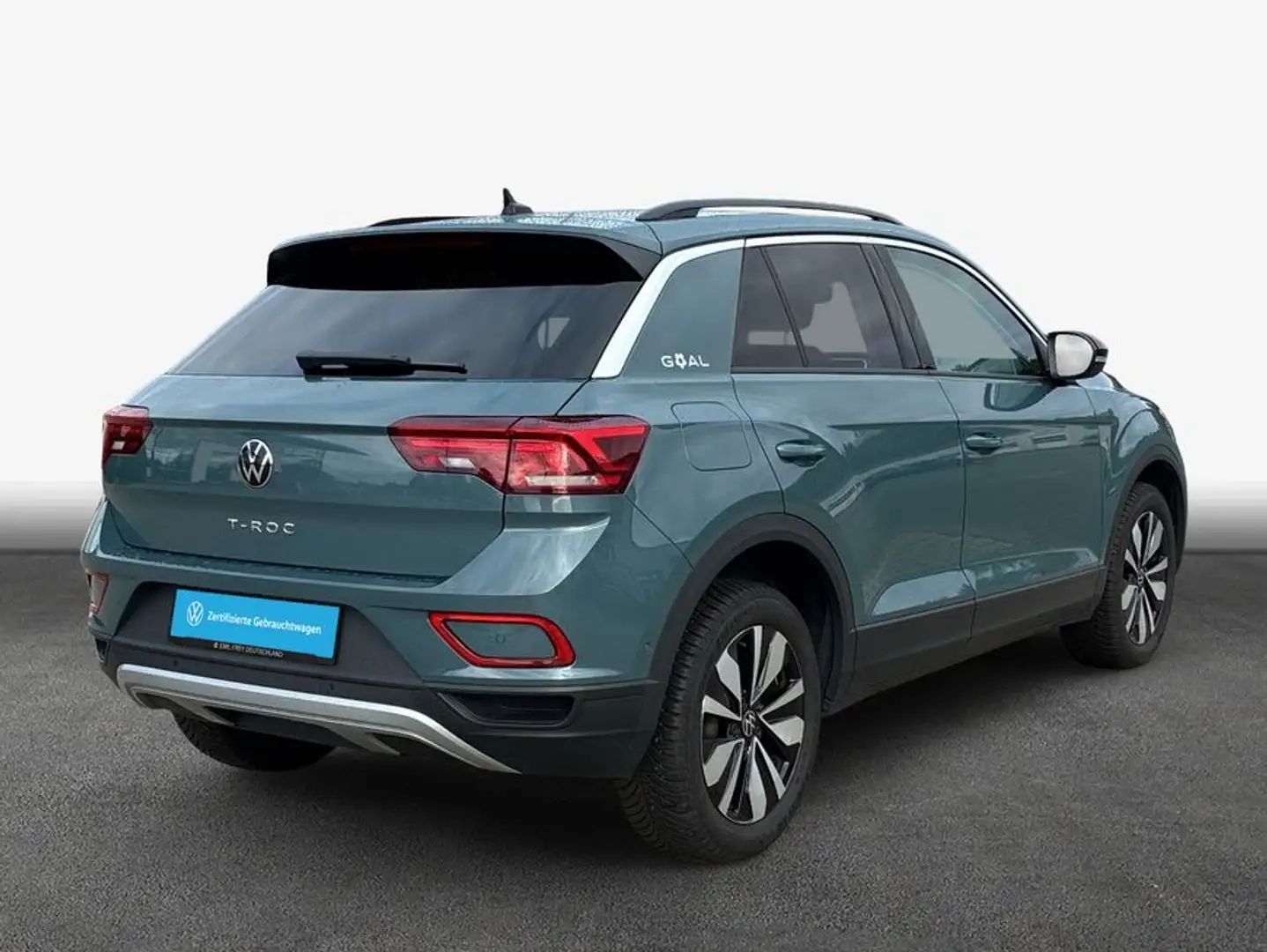 Volkswagen T-Roc Goal 1.0 TSI Navi ACC LED Park Assist DAB+ Blau - 2