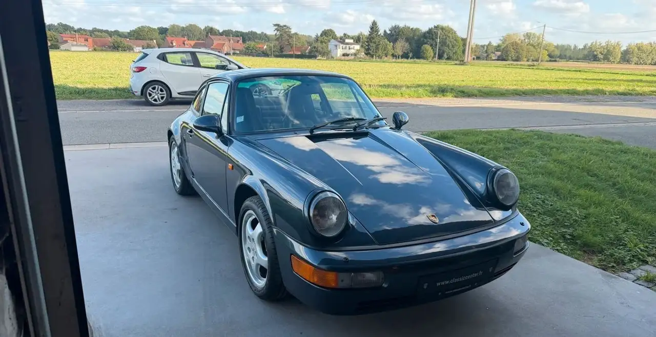 Porsche 964 Carrera 2 Coupé 1992 Bleu marine métallique L35V, foto 8
