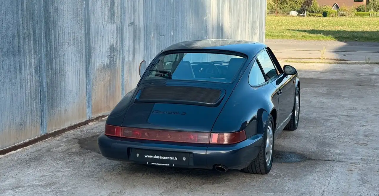 Porsche 964 Carrera 2 Coupé 1992 Bleu marine métallique L35V, foto 4