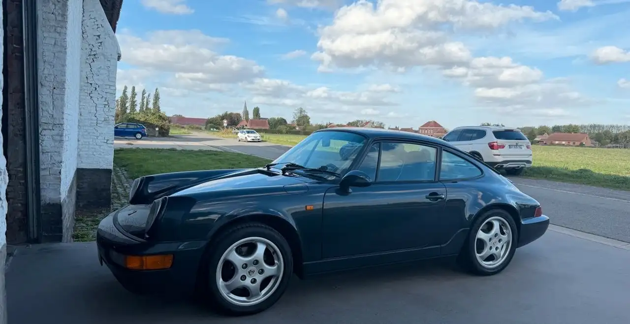 Porsche 964 Carrera 2 Coupé 1992 Bleu marine métallique L35V, foto 7