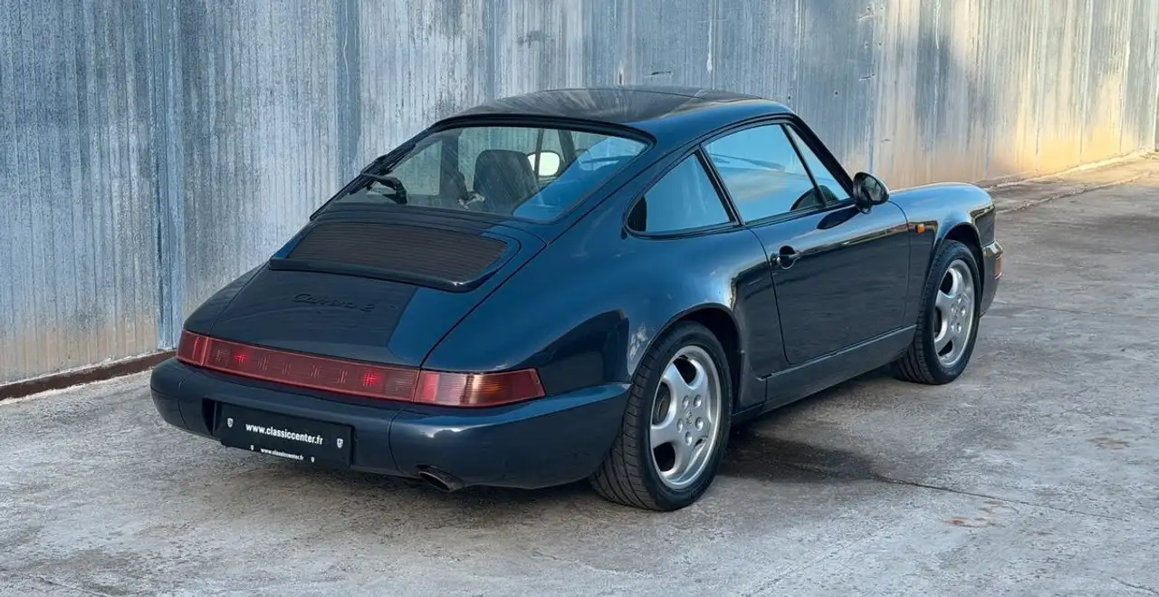 Porsche 964 Carrera 2 Coupé 1992 Bleu marine métallique L35V, foto 3